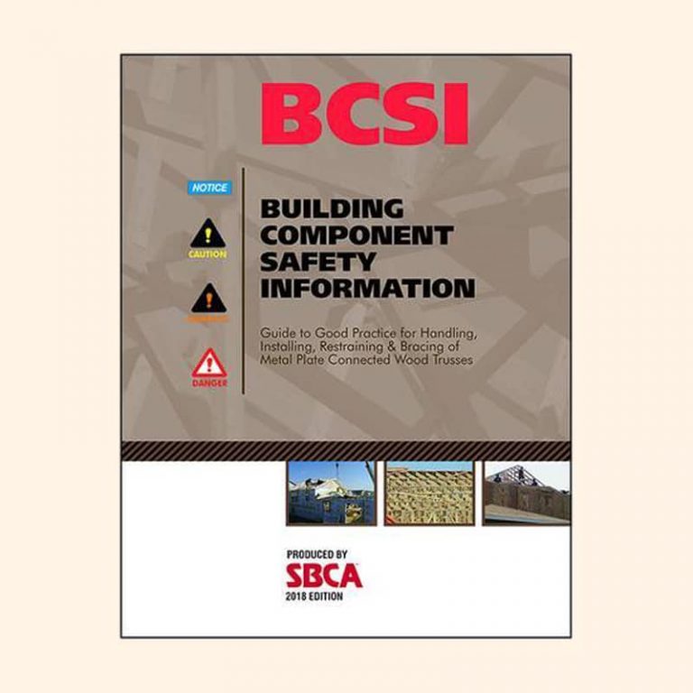 Book Image BCSI Building Componenet Safety Information