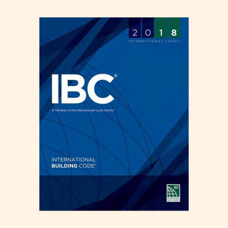 Book Image International Building Code 2018