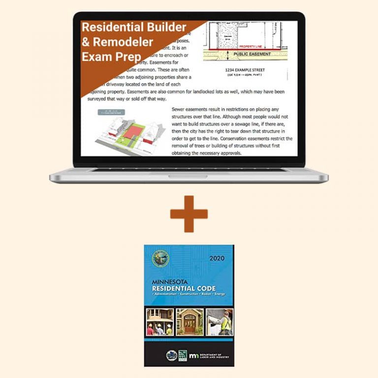 Package Image Builders And Remodelers License Exam Course & Book Package Minnesota