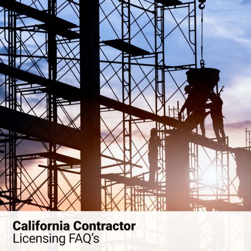 How to Become a Licensed Contractor in California