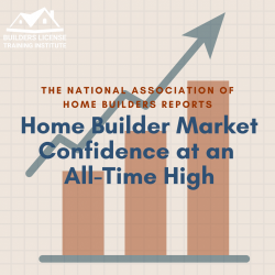Home Builder Market Confidence at All Time High