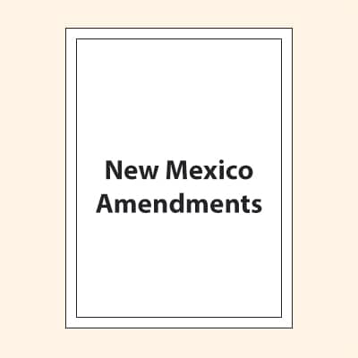 New Mexico Amendments
