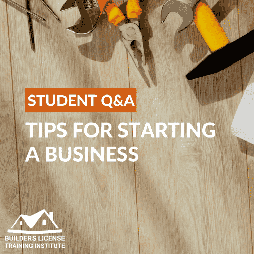 Student Q&A: Tips For Starting A Business